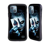 Head Case Designs sous Licence Officielle The Dark Knight Carte Joker Art Clé Coque Hybride Compatible avec Apple iPhone 13