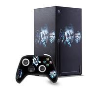 Head Case Designs Sous Licence Officielle The Dark Knight Carte Joker Art nveloppement De Console De Jeu Et Skins Pour Manette De Jeu Ensemble compatible avec Xbox Series X