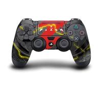 Head Case Designs sous Licence Officielle The Flash 2023 Batman Flash Logo Art Graphique Vinyle Autocollant De Jeu Peau Autocollant Compatible avec Sony PlayStation 4 PS4 DualShock 4 Controller