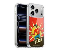 Head Case Designs sous Licence Officielle The Flash DC Comics Jay Garrick 2 Vintage Coque en Gel [Protection de Qualité Militaire] Compatible avec Apple iPhone 17 Pro Et avec MagSafe