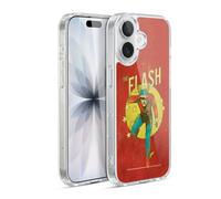 Head Case Designs sous Licence Officielle The Flash DC Comics Jay Garrick Vintage Coque en Gel [Protection de Qualité Militaire] Compatible avec Apple iPhone 17 Et avec MagSafe