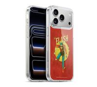Head Case Designs sous Licence Officielle The Flash DC Comics Jay Garrick Vintage Coque en Gel [Protection de Qualité Militaire] Compatible avec Apple iPhone 17 Pro Max Et avec MagSafe
