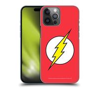 Head Case Designs sous Licence Officielle The Flash DC Comics Plein Logo Coque Dure pour l'arrière Compatible avec Apple iPhone 14 Pro Max