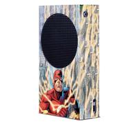 Head Case Designs Sous Licence Officielle The Flash DC Comics Point D'éclair Art De Bande Dessinée Enveloppement De Console De Jeu Compatible avec Xbox Series S Console