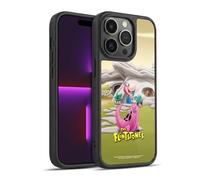 Head Case Designs sous Licence Officielle The Flintstones Dino Personnages Coque en Gel renforcée [Protection de Qualité Militaire] Compatible avec Apple iPhone 14 Pro