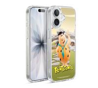 Head Case Designs sous Licence Officielle The Flintstones Fred Flintstones Personnages Coque en Gel [Protection de Qualité Militaire] Compatible avec Apple iPhone 17 Et Compatible avec MagSafe