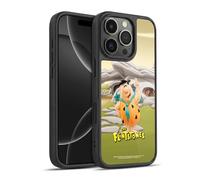 Head Case Designs sous Licence Officielle The Flintstones Fred Flintstones Personnages Coque en Gel renforcée [Protection de Qualité Militaire] Compatible avec Apple iPhone 16 Pro