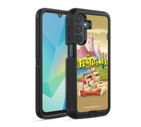 Head Case Designs sous Licence Officielle The Flintstones Voiture de Pierres Personnages Étui Antichoc Ultra-Blindé Compatible avec Samsung Galaxy A16 5G