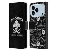 Head Case Designs sous Licence Officielle The Goonies Logo Graphiques Étui Portefeuille en Cuir Compatible avec Apple iPhone 17 Pro