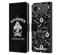 Head Case Designs sous Licence Officielle The Goonies Logo Graphiques Étui Portefeuille en Cuir Compatible avec Apple iPhone 17 Air