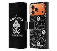 Head Case Designs sous Licence Officielle The Goonies Logo Graphiques Étui Portefeuille en Cuir Compatible avec Apple iPhone 17 Pro Max