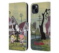 Head Case Designs sous Licence Officielle The Grim Adventures of Billy & Mandy Affiche Graphiques Étui Portefeuille en Cuir Compatible avec Apple iPhone 15 Plus