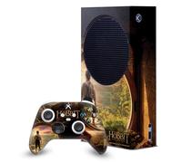 Head Case Designs Sous Licence Officielle The Hobbit An Unexpected Journey Hobbit In Door Key Art Enveloppement De Console De Jeu Et Skins Pour Manette compatible avec Xbox Series S Console & Controller Bundle