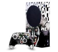 Head Case Designs Sous Licence Officielle The Joker DC Comics The Killing Joke Character Art Enveloppement De Console De Jeu Et Skins Pour Manette compatible avec Xbox Series S Console & Controller Bundle