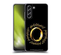 Head Case Designs sous Licence Officielle The Lord of The Rings The Fellowship of The Ring Un Anneau Graphiques Coque en Gel [Protection de Qualité Militaire] Compatible avec Samsung Galaxy S21 FE 5G