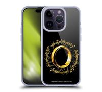Head Case Designs sous Licence Officielle The Lord of The Rings The Fellowship of The Ring Un Anneau Graphiques Coque en Gel [Protection de Qualité Militaire] Compatible avec Apple iPhone 14 Pro