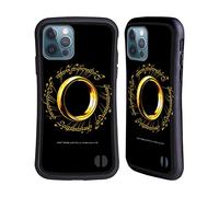 Head Case Designs sous Licence Officielle The Lord of The Rings The Fellowship of The Ring Un Anneau Graphiques Coque Hybride Compatible avec Apple iPhone 12 / iPhone 12 Pro