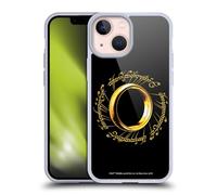 Head Case Designs sous Licence Officielle The Lord of The Rings The Fellowship of The Ring Un Anneau Graphiques Coque en Gel [Protection de Qualité Militaire] Compatible avec Apple iPhone 13 Mini