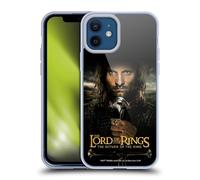 Head Case Designs sous Licence Officielle The Lord of The Rings The Return of The King Aragorn Posters Coque en Gel Compatible avec Apple iPhone 12 / iPhone 12 Pro Et Compatible avec MagSafe