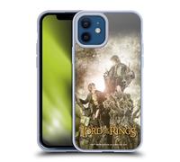 Head Case Designs sous Licence Officielle The Lord of The Rings The Two Towers Hobbits Art Personnages Coque en Gel Compatible avec Apple iPhone 12 / iPhone 12 Pro Et Compatible avec MagSafe