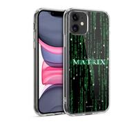 Head Case Designs sous Licence Officielle The Matrix Codes Art oque en Gel [Protection de Qualité Militaire] Compatible avec Apple iPhone 11 Et Compatible avec MagSafe