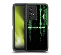 Head Case Designs sous Licence Officielle The Matrix Entrez dans La Matrice Art Clé Étui Antichoc Ultra-Blindé Compatible avec Samsung Galaxy A53 5G (2022)