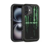 Head Case Designs sous Licence Officielle The Matrix Entrez dans La Matrice Art Clé Étui Antichoc Ultra-Blindé Compatible avec Apple iPhone 16