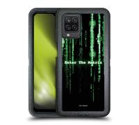 Head Case Designs sous Licence Officielle The Matrix Entrez dans La Matrice Art Clé Étui Antichoc Ultra-Blindé Compatible avec Samsung Galaxy A12 (2020)