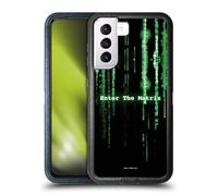 Head Case Designs sous Licence Officielle The Matrix Entrez dans La Matrice Art Clé Étui Antichoc Ultra-Blindé Compatible avec Samsung Galaxy S21 5G