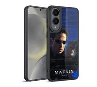 Head Case Designs sous Licence Officielle The Matrix Neo 1 Art oque en Gel renforcée [Protection de Qualité Militaire] Compatible avec Samsung Galaxy S25 Edge