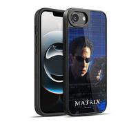 Head Case Designs sous Licence Officielle The Matrix Neo 1 Art oque en Gel renforcée [Protection de Qualité Militaire] Compatible avec Apple iPhone 16e / iPhone 17e