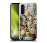 Head Case Designs sous Licence Officielle The National Gallery A Still Life of Flowers in A Wan-Li Vase Art Coque en Gel [Protection de Qualité Militaire] Compatible avec Samsung Galaxy A36 5G