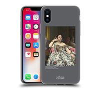 Head Case Designs sous Licence Officielle The National Gallery Ingres Madame Moitessier Gens Coque en Gel [Qualité Militaire] Compatible avec Apple iPhone X/iPhone XS Et Compatible avec MagSafe