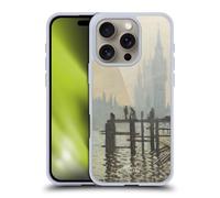 Head Case Designs sous Licence Officielle The National Gallery Monet Thames Art Coque en Gel Doux Compatible avec Apple iPhone 16 Pro