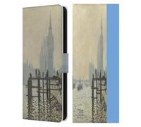 Head Case Designs sous Licence Officielle The National Gallery Monet Thames Art Étui Portefeuille en Cuir Compatible avec Samsung Galaxy S25 FE