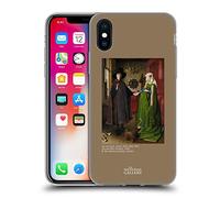 Head Case Designs sous Licence Officielle The National Gallery The Arnolfini Portrait Gens Coque en Gel [Qualité Militaire] Compatible avec Apple iPhone X/iPhone XS Et Compatible avec MagSafe
