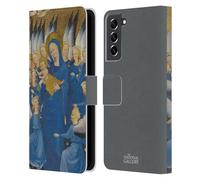 Head Case Designs sous Licence Officielle The National Gallery The Wilton Diptych Religieux et mythologique Étui Portefeuille en Cuir Compatible avec Samsung Galaxy S21 FE 5G