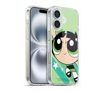 Head Case Designs sous Licence Officielle The Powerpuff Girls Bouton d'or Graphiques Coque en Gel [Protection de Qualité Militaire] Compatible avec Apple iPhone 16 Et Compatible avec MagSafe