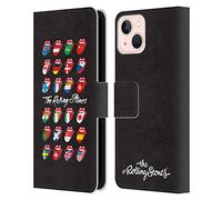 Head Case Designs sous Licence Officielle The Rolling Stones Affiche De Drapeau Collection Lèche Étui Portefeuille en Cuir Compatible avec Apple iPhone 13