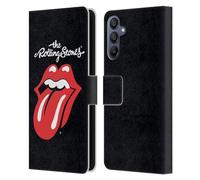 Head Case Designs sous Licence Officielle The Rolling Stones Langue Classique Art Clé Coque en Cuir à Portefeuille Compatible avec Samsung Galaxy A15