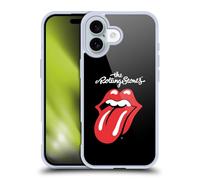 Head Case Designs sous Licence Officielle The Rolling Stones Langue Classique Art Clé Coque en Gel [Protection de Qualité Militaire] Compatible avec Apple iPhone 16 Et Compatible avec MagSafe