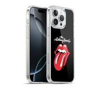Head Case Designs sous Licence Officielle The Rolling Stones Langue Classique Art oque en Gel [Protection de Qualité Militaire] Compatible avec Apple iPhone 16 Pro Max Et Compatible avec MagSafe