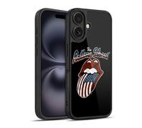 Head Case Designs sous Licence Officielle The Rolling Stones Langue De Drapeau Américaine Art Clé Coque en Gel renforcée [Protection de Qualité Militaire] Compatible avec Apple iPhone 16