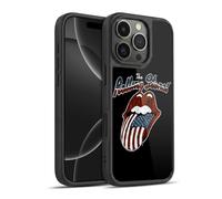 Head Case Designs sous Licence Officielle The Rolling Stones Langue De Drapeau Américaine Art Clé Coque en Gel renforcée [Protection de Qualité Militaire] Compatible avec Apple iPhone 16 Pro