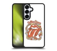 Head Case Designs sous Licence Officielle The Rolling Stones Langue des Fleurs Graphiques Coque en Gel renforcée [Protection de Qualité Militaire] Compatible avec Samsung Galaxy S25+