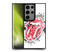 Head Case Designs sous Licence Officielle The Rolling Stones Langue Look Affligé Collection Lèche Coque en Gel renforcée [Protection de Qualité Militaire] Compatible avec Samsung Galaxy S24 Ultra 5G