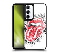 Head Case Designs sous Licence Officielle The Rolling Stones Langue Look Affligé Collection Lèche Coque en Gel renforcée [Protection de Qualité Militaire] Compatible avec Samsung Galaxy A55 5G