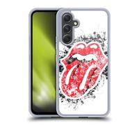 Head Case Designs sous Licence Officielle The Rolling Stones Langue Look Affligé Collection Lèche Coque en Gel [Protection de Qualité Militaire] Compatible avec Samsung Galaxy A54 5G