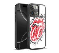 Head Case Designs sous Licence Officielle The Rolling Stones Langue Look Affligé Collection Lèche Coque en Gel renforcée [Protection de Qualité Militaire] Compatible avec Apple iPhone 16 Pro Max