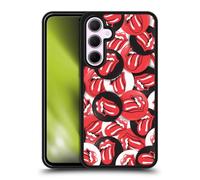 Head Case Designs sous Licence Officielle The Rolling Stones Modèle De Bouton De Classique De Langue Collection Lèche Coque en Gel renforcée [Qualité Militaire] Compatible avec Samsung Galaxy A35 5G
